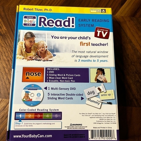 My baby can read card set - Picture 2 of 2